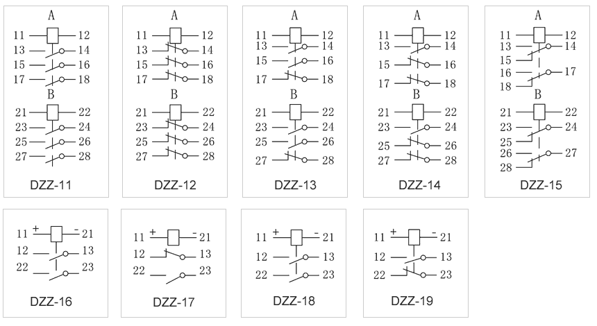 DZZ-16內(nèi)部接線圖