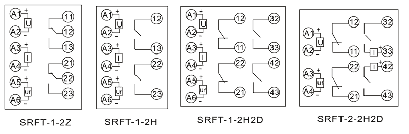 SRFT-3-2Z內(nèi)部接線圖