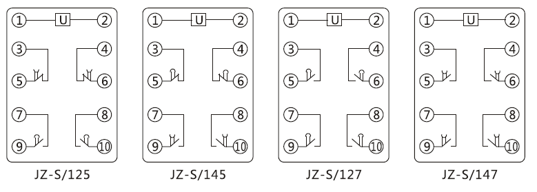 JZ-S/145內(nèi)部接線圖