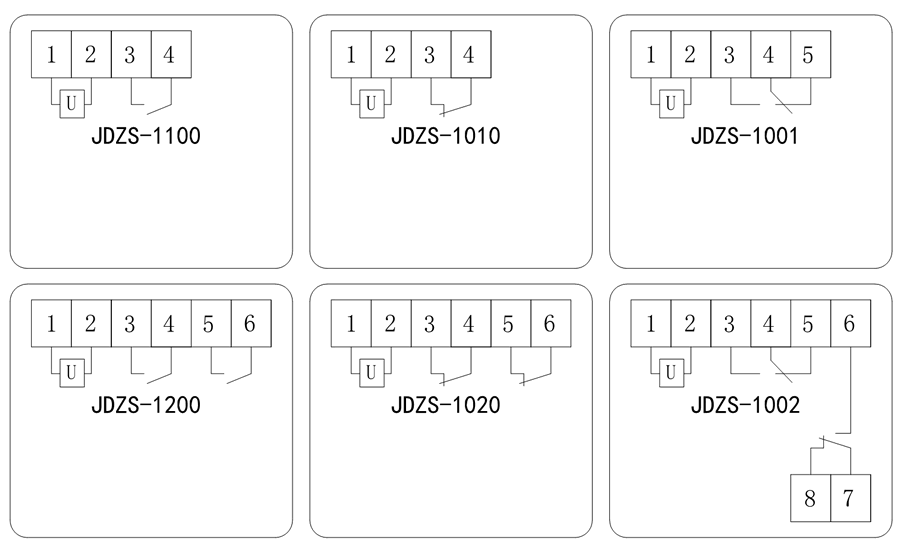 JDZS-1200內(nèi)部接線圖